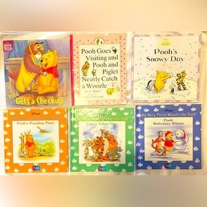 Lot of 6 Winnie The Pooh Books